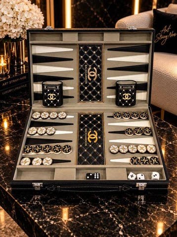 Art Stray-Nos -  Chanel , backgammon couture ? Quand le