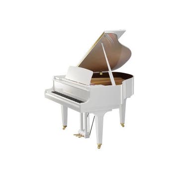 Kawai GL-10 WH/P messing vleugel, Muziek en Instrumenten, Piano's, Nieuw, Wit, Vleugel