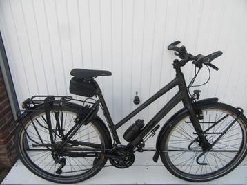 Bijna nieuwe Koga WorldTraveller met Deore XT nr.4428, Fietsen en Brommers, Ophalen, 28 inch, 53 tot 56 cm, Velgrem