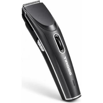 TIROSS Draadloze tondeuse 4-30 mm met Li-ion accu, rvs me..., Ophalen of Verzenden, Nieuw