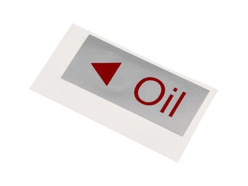 Sticker voor de olievulklep. Porsche 911, Verzenden, Nieuw