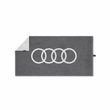 Audi handdoek (80 x 150 cm) lichtgrijs, Ophalen of Verzenden, Nieuw
