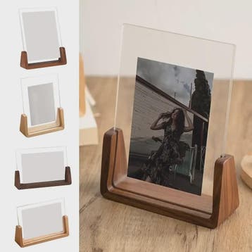 Stijlvol Houten Fotolijst met Acryl Glas - U-Vorm Design voo, Verzenden, Nieuw in verpakking