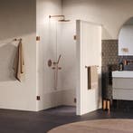 Brauer Void - Carving Pendeldeuren - Helder Glas - 100 x 200, Ophalen of Verzenden, Nieuw, Rvs