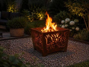 Architectonisch ornament - Vuurkorf - 2026 - Laser-Cut Vlam
