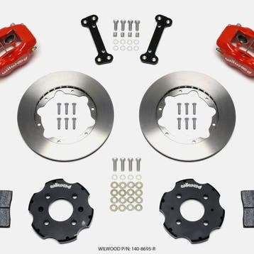 Wilwood Forged Dynalite Front Hat Kit 11.00in Red, Ophalen of Verzenden, Nieuw