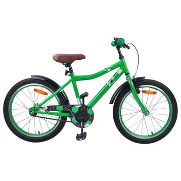 vidaXL Kinderfiets 18 Inch voor 5-7 jaar Groen, Fietsen en Brommers, Fietsen | Racefietsen, Verzenden, Nieuw