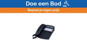Bieden: Panasonic Telephone black - KXTS108EXB, Ophalen of Verzenden, Nieuw, Communicatie