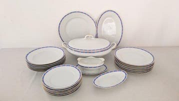 Richard Ginori - Eetservies voor 6 (23) - Art Déco -