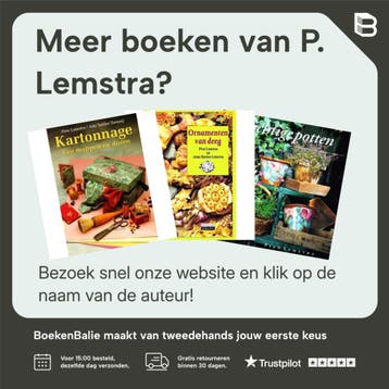 Decoupage / Cantecleer hobbycahier - P. Lemstra, Boeken, Verzenden, Gelezen, P. Lemstra