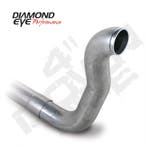 Diamond Eye Downpipe 4in TB Single W/ HX40 FLANGE AL DODGE, Ophalen of Verzenden, Nieuw