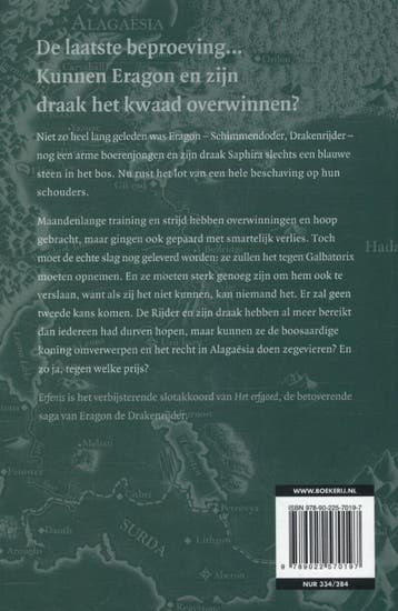 Erfenis / Het erfgoed / 4 9789022570197 Christopher Paolini, Boeken, Verzenden, Gelezen, Christopher Paolini