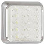 LED achteruitrijlicht met chromen rand  | 12-24v | 40cm. kab, Verzenden, Nieuw