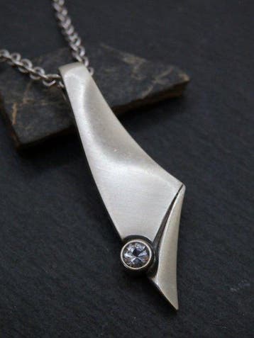 Zonder minimumprijs - Hanger Zilver Quartz - Finland