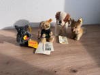 Steiff - Speelgoed 4 diverse Steiff dieren o.a. Xorry, St.