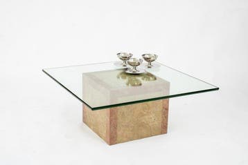 Middentafel - Glas, Marmer