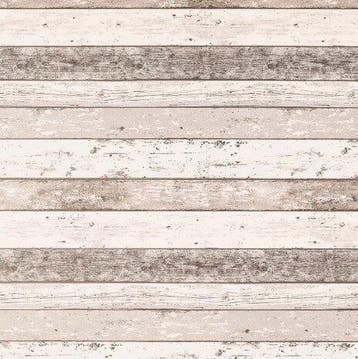 Nieuw: tafelzeil woody light / Tafelkleed hout planken, Nieuw