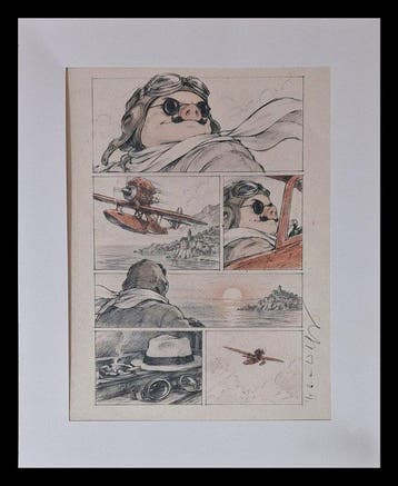Emma Wildfang - Porco Rosso - Series -ICONIC PANELS, Nieuw