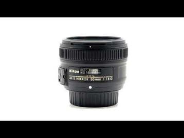 Nikon AF-S NIKKOR 50 mm F1.8 G 58 mm filter (geschikt voor, Verzenden, Nieuw