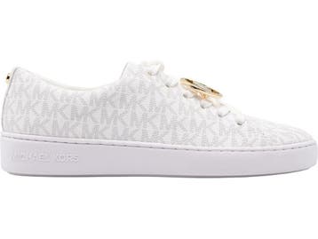 Michael Kors Keaton Lace Up - Dames Sneakers - Gouden, Verzenden, Zo goed als nieuw