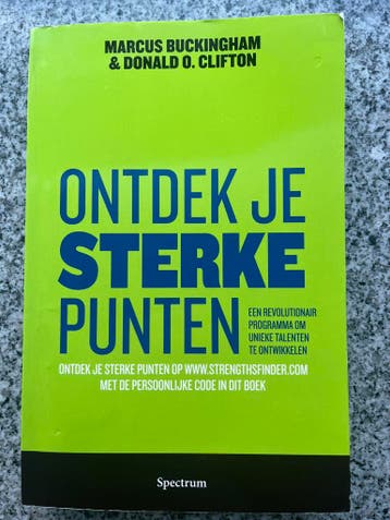 Ontdek je sterke punten, Boeken, Gelezen, Verzenden, Marcus Buckingham en Donald O. Clifton, Persoonlijkheidsleer
