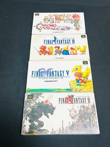 Nintendo - Super Famicom - Chrono Trigger + Final Fantasy, Nieuw