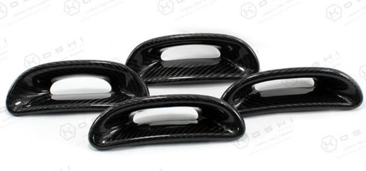 Fiat 500 595 Abarth carbon hoofdsteun inzetstuk, Auto diversen, Tuning en Styling, Verzenden