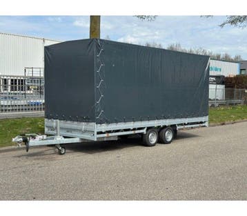 Nieuwe Hulco huif aanhangwagen, 5m, 3500kg, Multitransporter, Ophalen, Nieuw