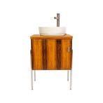 Badkamermeubel | Vintage | Palissander |  4334, Huis en Inrichting, Badkamer | Badkamermeubels, Minder dan 50 cm, Ophalen of Verzenden