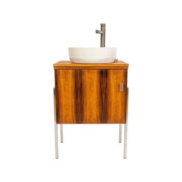 Badkamermeubel | Vintage | Palissander |  4334, Minder dan 50 cm, Ophalen of Verzenden, Zo goed als nieuw, Minder dan 100 cm