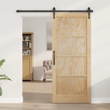 vidaXL Binnendeur 86 x 198,5 cm Multiplex Naturel, Verzenden, Nieuw