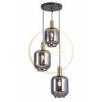 Lily 3-Licht Hanglamp Rond, Verzenden, Nieuw