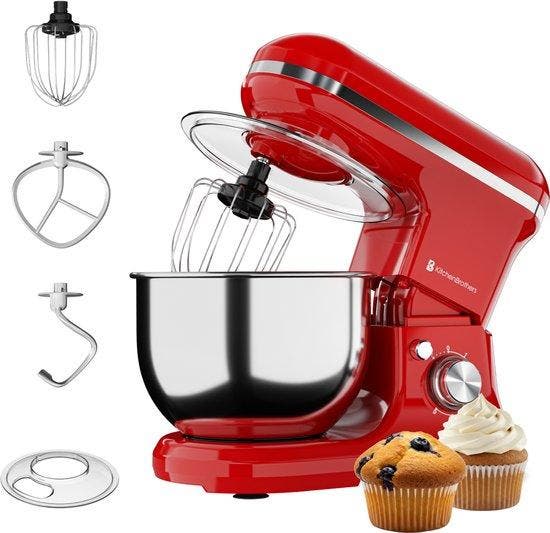 Kitchenbrothers 1200W keukenmachine, Witgoed en Apparatuur, Keukenmixers, Verzenden