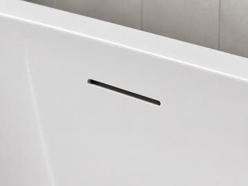 SALE - SALE - Eiby 150 - Glans wit - Halfvrijstaand bad  -, Ophalen of Verzenden, Nieuw