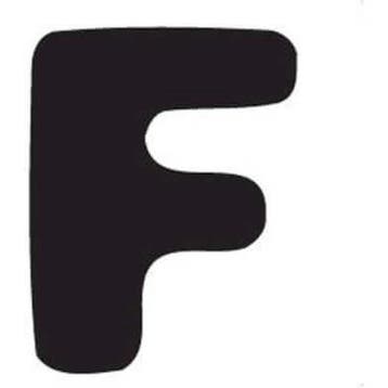 Thule Yepp abc letter F, Verzenden, Nieuw