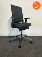 Gispen Zinn  - 4D Armleggers - Antracietgrijs gemêleerde st, Werkplek, Ophalen of Verzenden, Gebruikt, Stoel