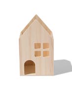 HEMA Pennenhouder hout huisje 14cm, Verzenden, Nieuw