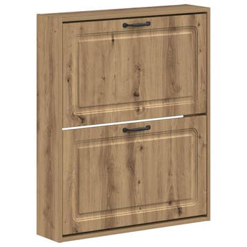 vidaXL Wandgemonteerde Schoenkast UTRECHT 71 x 17 x 86 cm, Verzenden, Nieuw