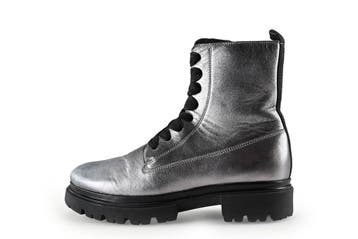 Red-Rag Veterboots in maat 36 Zilver, Kleding | Dames, Schoenen, Overige kleuren, Verzenden, Overige typen, Zo goed als nieuw
