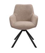 2dekans | Dutchbone Oliver Draaibare Eetkamerstoelen - Set, Huis en Inrichting, Stoelen, Ophalen of Verzenden, Zo goed als nieuw