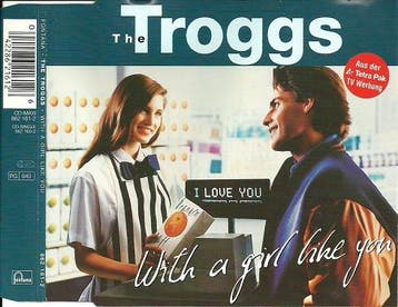 cd single - The Troggs - With A Girl Like You, Verzenden, Zo goed als nieuw, Rock en Metal