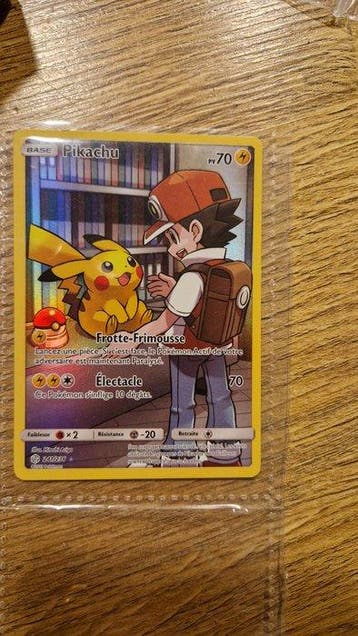 Pokémon - 1 Card - Pikachu Foil - Sun & Moon - Cosmic, Nieuw
