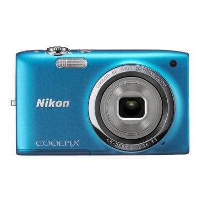 Nikon Coolpix S2700 Digitale Compact Camera - Blauw (In doos, Audio, Tv en Foto, Fotocamera's Digitaal, Zo goed als nieuw, Verzenden