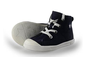 Jopper Hoge sneakers Jongens in maat 24 Blauw, Verzenden, Schoenen, Zo goed als nieuw, Jongen of Meisje