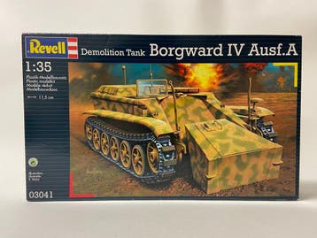 Demolition Tank Borgward IV Ausf. A, Hobby en Vrije tijd, Modelbouw | Auto's en Voertuigen, Verzenden, Nieuw