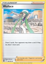 Wallace 166/195 Silver Tempest, Hobby en Vrije tijd, Verzamelkaartspellen | Pokémon, Losse kaart, Nieuw, Foil, Ophalen of Verzenden