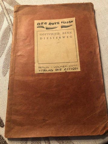 Gottfried Benn - Diesterweg - 1918
