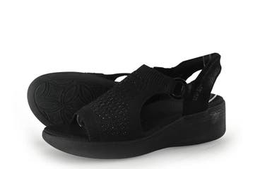 Skechers Sandalen in maat 40 Zwart, Kleding | Dames, Skechers, Verzenden, Zwart, Sandalen of Muiltjes