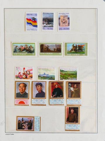China - Een partij Chinese postzegels, Postzegels en Munten, Gestempeld