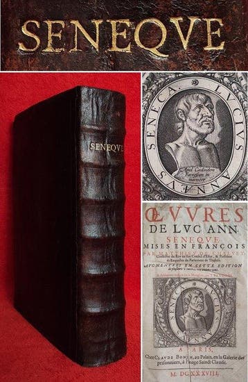 Seneca [Folio 36cm, 4kg] - Oeuvres de Lucius Annaeus Seneca